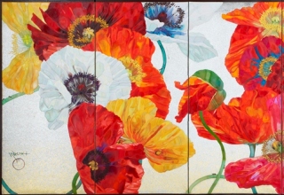 岩田壮平展　花時天似酔