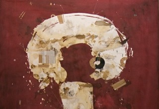 「無題」ミックステクニック 100×80㎝