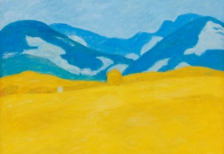 「プロヴァンスの麦畑」油彩 12号