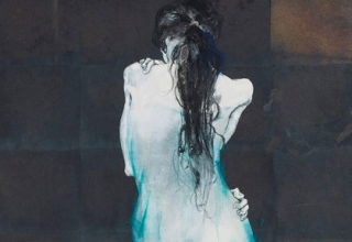 小倉亜矢子 「dressed」 日本画25号