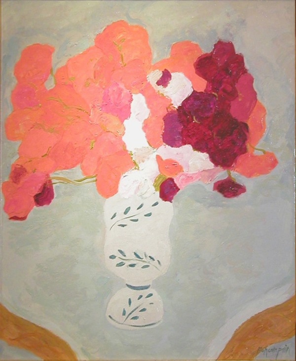 赤いサロン」ピエールボンコンパン 赤いサロン」ピエールボンコンパン