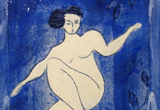 「Ceramiques」陶板 【ボンコンパンCeramiques画集+特製タトウ箱付】