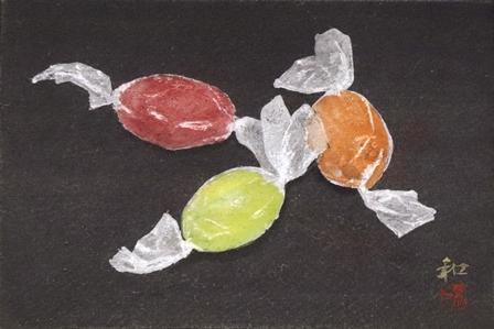 「キャンディー」洗い出し 10×15cm