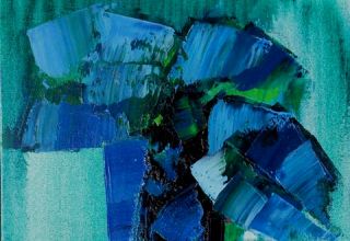 「東京の花束」油彩6F