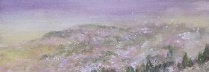 木村圭吾「春爛吉野山」日本画 10号スクエア
