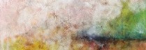 大和田いずみ「銀色の空」油彩60.5×89cm
