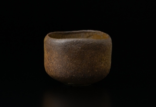 「黄窯変茶盌」Φ11.6×Ｈ8.8cm