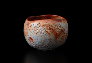 「志野茶盌」Φ13.2×H9.9cm