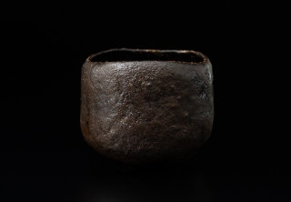 「引出黒茶盌」Φ11.5×Ｈ9.7cm