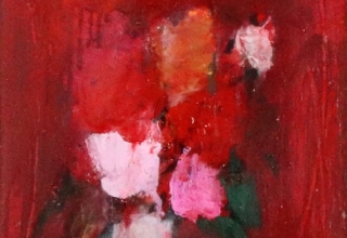 吉岡耕二「Flowers」油彩4F