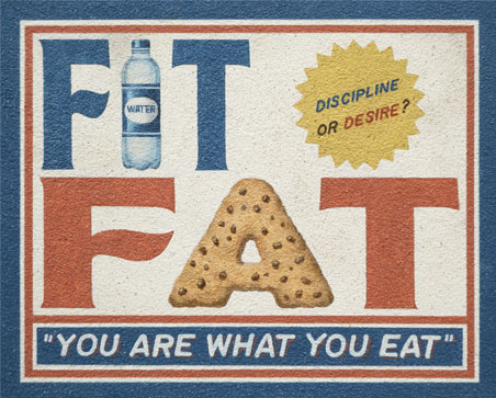 野依幸治「The Choice」油彩、砂／キャンバス　22×27.3cm