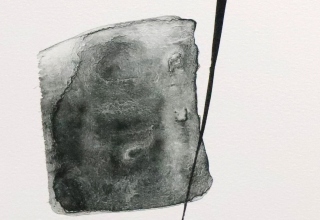 「phase」リトグラフ+手彩 29.7×24cm