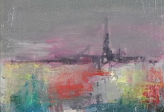 吉岡耕二「Paris」油彩 F6号